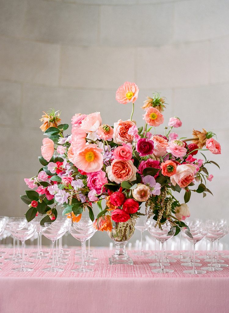 Floral arrangement for a Mad Hatter Tea party very unbirthday